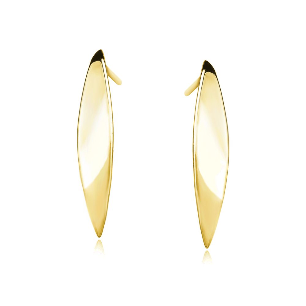 Cercei argint placati cu aur galben DiAmanti Z1499E_G-DIA Cercei argint placati cu aur galben DiAmanti Z1499E_G-DIA